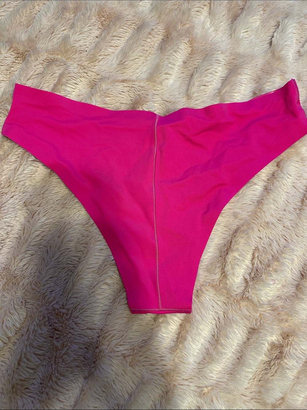Onewith stay put Hot Pink Cheeky Bikini Bottoms Small like new